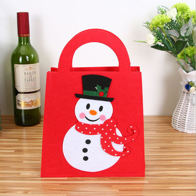 20*28cm voelden de Ontwerper Christmas Handbags van Tote Bag Cartoon DIY