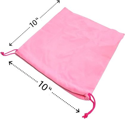 Flexible Eenvoudige zachte, duurzame, lichtgewicht fluwelen zak met trektouw