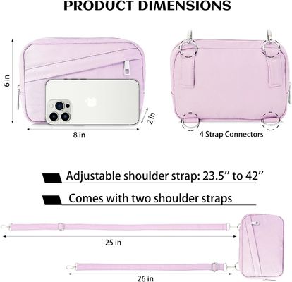 Waterbestendige kruisbag voor vrouwen Multi Position Fanny Pack Mini Belt Bag