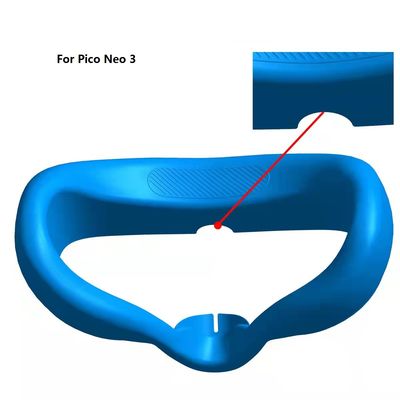 Gezichts comfortabele hygiënische van het de Huidgezicht van de Siliconebescherming van het de dekkingssilicone van het het oogmasker het gezichtsdekking   voor de neo 3 VR toebehoren van Pico