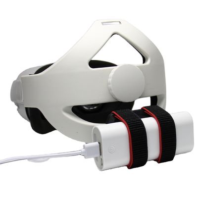 Regelbare Achter de Machtsbank van de Batterijriem het Bevestigen Steun voor Oculus-Zoektocht 2 MOBIELE Batterijhouder voor Zoektocht 2 Hoofdtelefoon VR