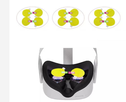 van de het Scherm Beschermende Film van 2021 de nieuwe 4in1 (4pcs) TPU VR Film van de de Cameralens   voor Oculus-Zoektocht 2 VR-de Lensbeschermer van de Helm Antikras