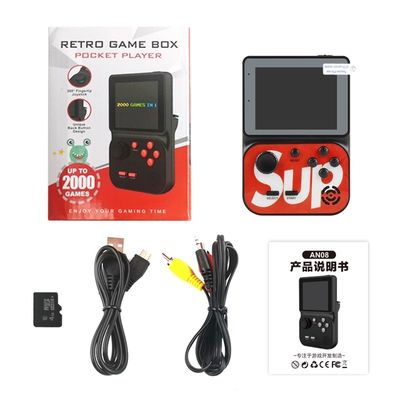 2021 de video 5 Mededingersup van Gifttv van de het Spelconsole van Joystick Portable Video van de Consolespelbesturing Draagbare Video Handbediende Doos