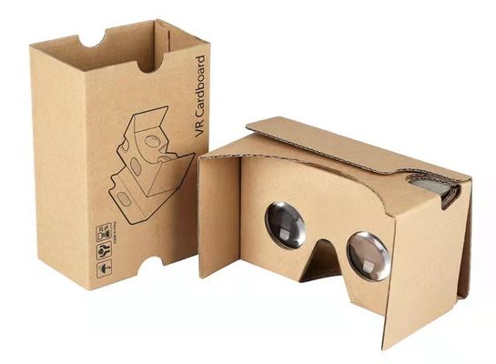 van het de Opstellingskarton van de fabrieksprijs de Gemakkelijke Glazen van de de Hoofdtelefoon 3D Virtuele Werkelijkheid VR voor googlekarton vr 2,0 Video &amp; Spel