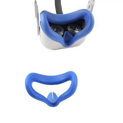 Facial comfortable, sweat-proof and hygienic silicone eye mask  face cover  for Oculus Quest 2  VR  accessories