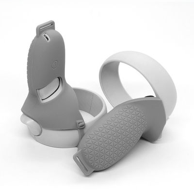 Voor Oculus-Zoektocht 2 VR-van de het Gevalvr Hoofdtelefoon van Silicone Cover Skin van het Aanrakingscontrolemechanisme Beschermende het Handvatgreep voor Oculus-Zoektocht 2 Toebehoren