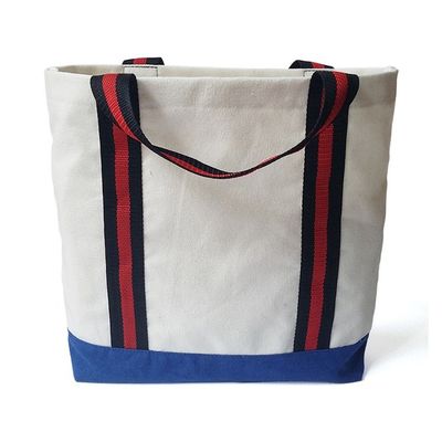 De Vrouw van de Schouderzakken van fabrikantenhigh capacity canvas het Winkelen Zakken Katoenen het Winkelen Strandzak