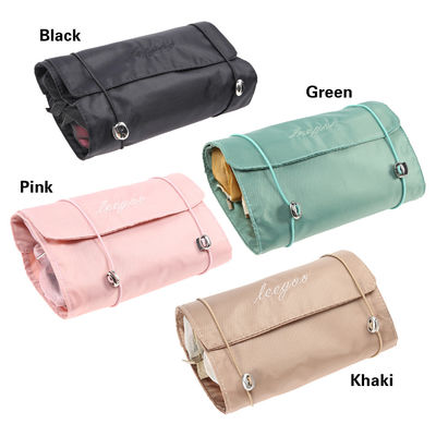 Goedkoopste 4PCS in 1 Kosmetische Zak voor van de de Zakkabel van Mesh Separable Cosmetics Pouch Ladies van de Vrouwenritssluiting Vouwbare Nylon de Make-upzak
