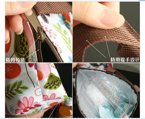 De openluchtzak van de de leverings koelere lunch van het Geschiktheids In het groot Draagbare geïsoleerde voedsel