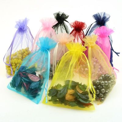 van de giftorganza van de fabrieksprijs de mooie goedkope van de de zakgift drawstring zak van de de zakjuwelier