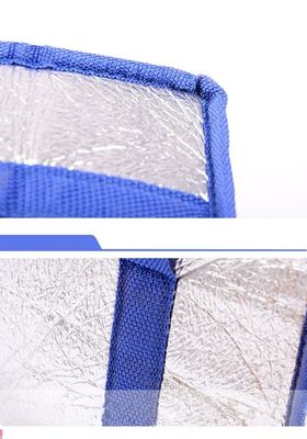 in het groot draagbare grote koelere geïsoleerde de zak opnieuw te gebruiken lunch van de aluminiumfolie   draag de leveringsdoos van het gevalvoedsel voor voedselbier