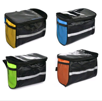 Van de OrganisatorPouch MTB van Front Handlebar Bag Bike Frame Pannier Waterdichte de Telefoonzakken Multifunctionele Draagbare Schouderzak