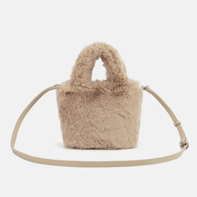 Kruis van de Pluchetote bags for women shoulder van de manierwinter het Warme - van de de Tendensontwerper van lichaamszakken de Handtassen en de Beurzen van Fluffy Faux Fur