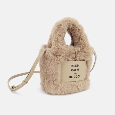 Kruis van de Pluchetote bags for women shoulder van de manierwinter het Warme - van de de Tendensontwerper van lichaamszakken de Handtassen en de Beurzen van Fluffy Faux Fur