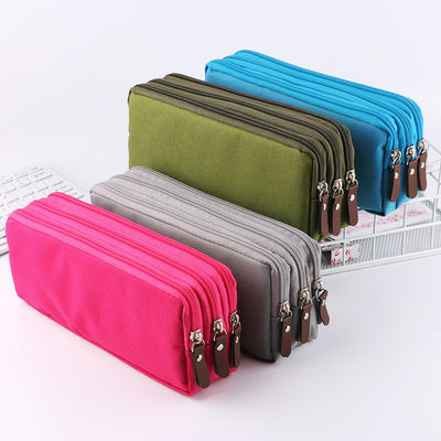 Grote van de het Gevalschool van het Capaciteitspotlood van de Zakstudenten van Pen Case Supplies Pencil Storage het Potloodgevallen Groot Pen Box Pouch Stationery