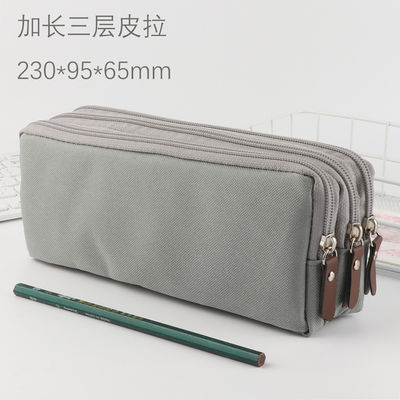 Grote van de het Gevalschool van het Capaciteitspotlood van de Zakstudenten van Pen Case Supplies Pencil Storage het Potloodgevallen Groot Pen Box Pouch Stationery