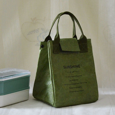 Geïsoleerde Tote Lunch Bag Refrigerated Waterproof de Lunchcontainers van Dupont Document