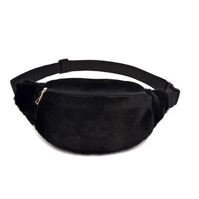 Van de het Konijntaille van Faux van de fabrieksprijs van de de Zakwinter van de Heupmuntstukken van Bum Bag Female Travel Bum de Telefoonzak Toevallige Borstzak