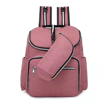 2 In1-van de de Luierrugzak van de Zuigelingsbaby de Lader van Mami Mummy Bag With USB