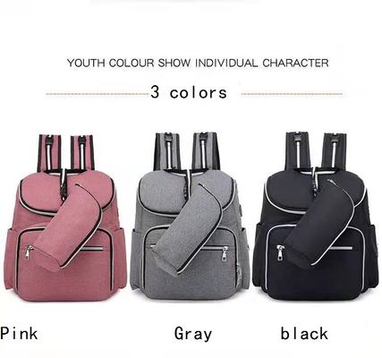 2 In1-van de de Luierrugzak van de Zuigelingsbaby de Lader van Mami Mummy Bag With USB