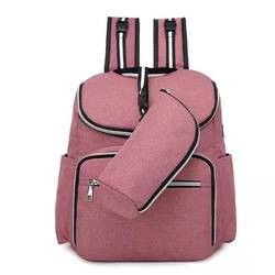 2 In1-van de de Luierrugzak van de Zuigelingsbaby de Lader van Mami Mummy Bag With USB