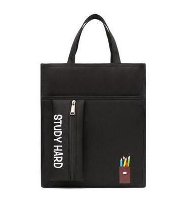 Van het de Zakkena4 Canvas van de Studenten van de fabrieksprijs van de Handtaspencilbag de Waterdichte van de de Capaciteitsschooltas Grote Levering Van een privé-leraar van de het Bureauschool