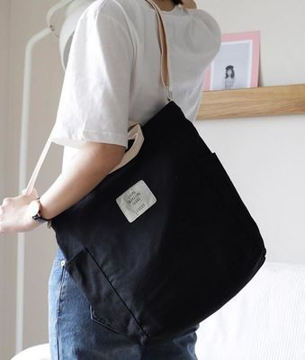 De Koreaanse van de de Zakritssluiting van de Canvasschouder de Luxevrouwen doet van de de Handtasbrief van Ontwerperwomen messenger bag Vrouwelijke Eenvoudige de Druktotalisator in zakken