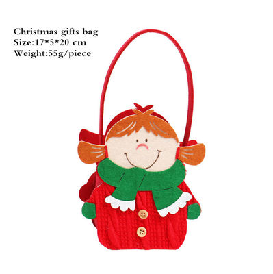 De wol Gevoelde Zak Winkelend Tote Bag Promotional For Ladies van Kerstmisgiften
