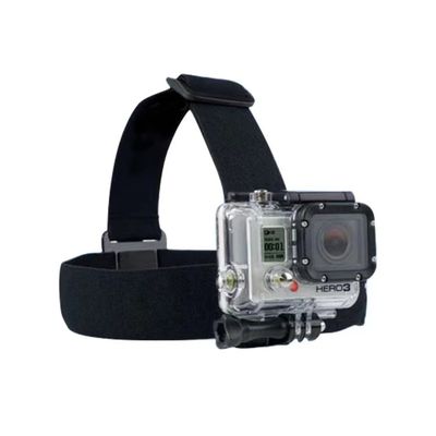 Regelbare de Cameratoebehoren van de Uitrustingsactie   De elastische antislip Hoofdriem zet voor GoPro-Held SJCAM AKASO Xiaoyi Yi 4k DJI op