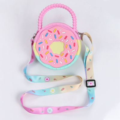 Kinderendecompressie Toy Bags Silicone Girl Boy Unicorn Pop Press Schoolbag