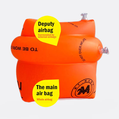 Jonge geitjes die van de de Vlotterlucht van pvc van Wapenring foldable Opblaasbare de Kokerscirkel zwemmen