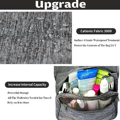 Draagbare toiletry van de reiszak zakken voor mannen en vrouwen