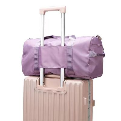 Lager Capacity Soild Pattern Travel-Zak voor Mannen Vrouwen