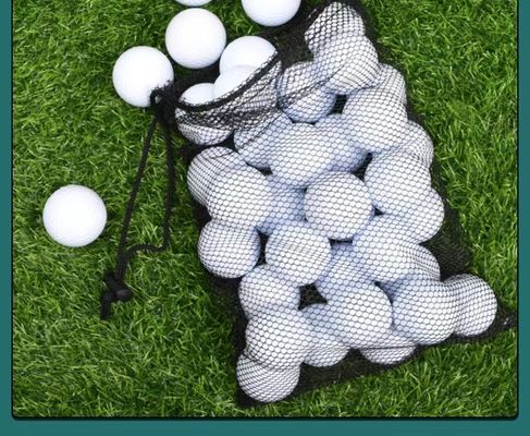 Van de Zakmesh pocket net pouch for van Drawstring van polyestersporten van het de Opslaggolf het Tennisbal