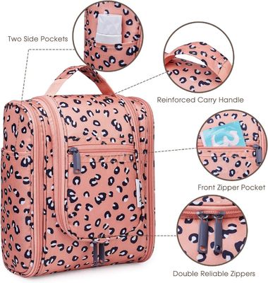 De Opslagtoiletry van de polyesterreis Kosmetische Zakorganisator For Women Men