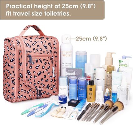 De Opslagtoiletry van de polyesterreis Kosmetische Zakorganisator For Women Men