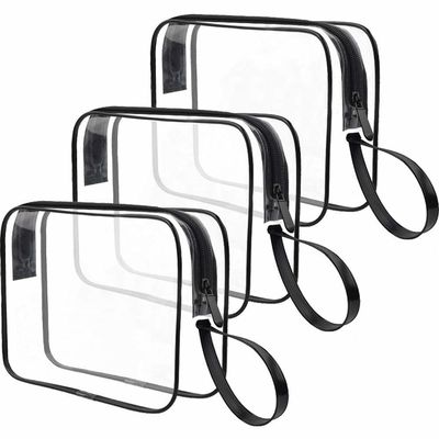 Toiletry van ritssluitingspvc de de Kosmetische Mannen en Vrouwen van Clear Waterproof For van de Zakorganisator
