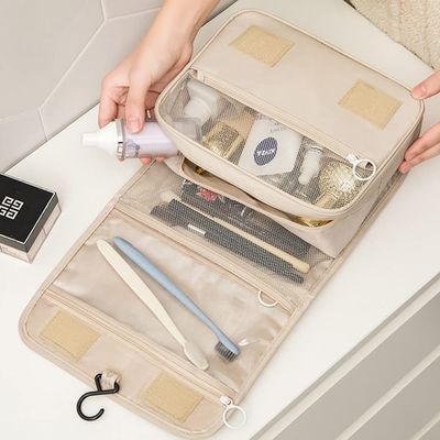 Grote van de de Vrouwenreis van Oxford Kosmetische de Zakorganisator Dopp Kit Hanging
