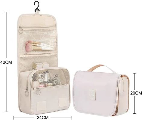 Grote van de de Vrouwenreis van Oxford Kosmetische de Zakorganisator Dopp Kit Hanging