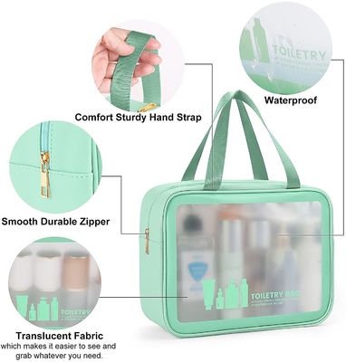 Toiletry Zak voor Vrouwenmannen, Waterdichte de Reisorganisator van de Make-up Kosmetische Zak voor Toebehoren