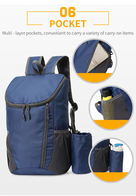 23L vouwbare Alpinismezak Ultralight Openlucht het Cirkelen Rugzakreis Wandeling