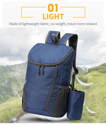 23L vouwbare Alpinismezak Ultralight Openlucht het Cirkelen Rugzakreis Wandeling