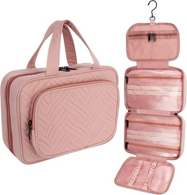 De draagbare van de het Gevalzak van de Reis Zwarte Make-up Kosmetische Toiletry van de de Zakmake-up Kosmetische Organisator van de Zakreis
