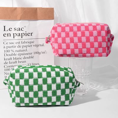 Van de de Make-upzak van de schokbestendige de Make-upzak van de Make-upzak Roze Groene de Reistoiletry de Borstelorganisator van Bag Cute Makeup van de Zakorganisator