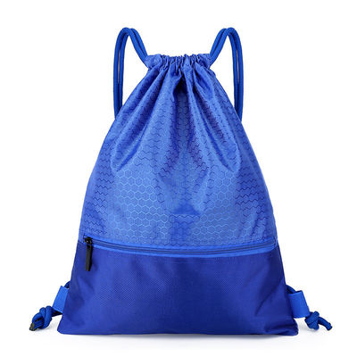 Van de het Koordzak van de douane Opnieuw te gebruiken Tropische Trekkracht de Polyesterschooltas van Drawstring voor Openlucht