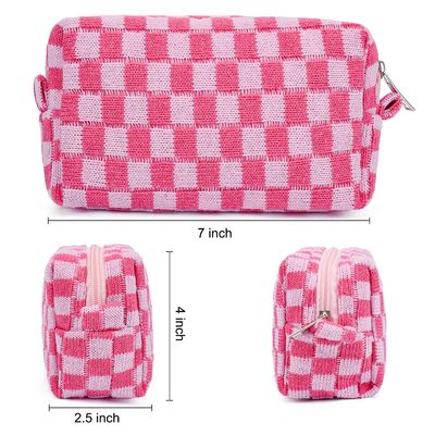 Van de de Make-upzak van de schokbestendige de Make-upzak van de Make-upzak Roze Groene de Reistoiletry de Borstelorganisator van Bag Cute Makeup van de Zakorganisator