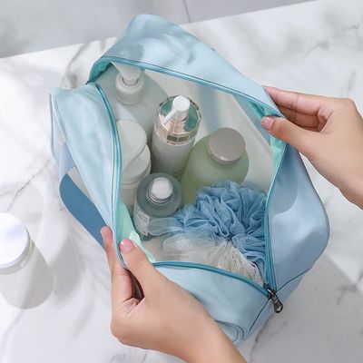 Duidelijke Toiletry Zak 3 PCs-de Waszak van de Make-up Kosmetische Transparante Reis voor Vrouwen