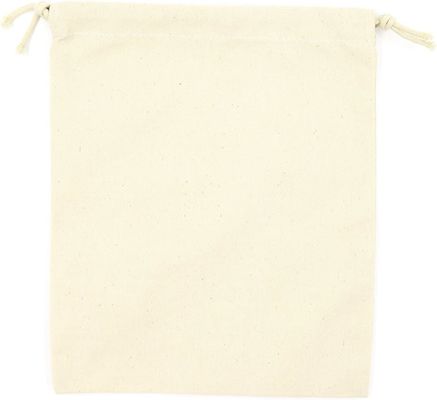 Lichtgewicht duurzame kleine katoenen canvas mousseline tassen met trekkoord
