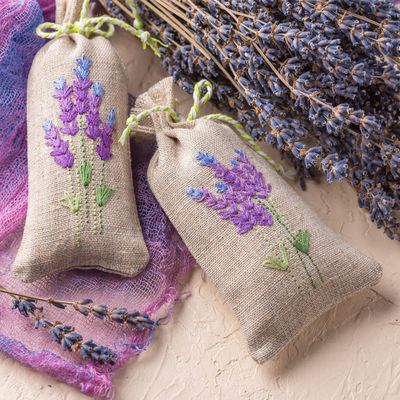 De Zak van de de Jutebloem van Drawstringszakken doet de Juwelenzakken van Giftzakken voor DIY-de Partij van het Ambachthuwelijk in zakken, 5X7-Duim
