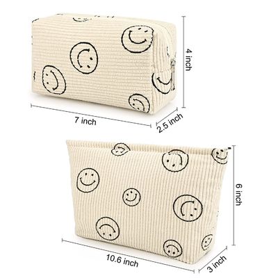 Van de de Kwaliteits Kosmetische Zak van de schokbestendige Make-upzak Grote van het de Capaciteitscanvas de Reistoiletry Zakorganisator Cute Makeup Bag